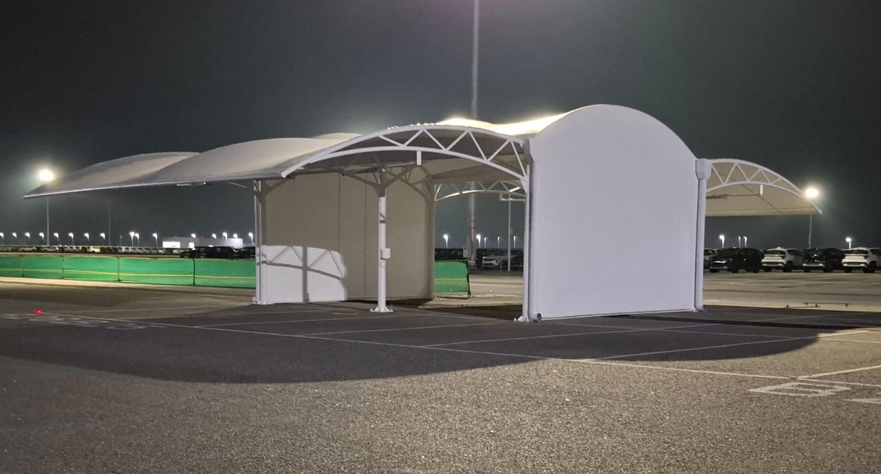 Kia Automobiles Tensile Canopy