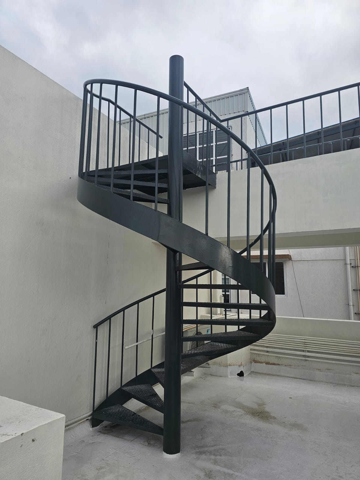 Spiral Staircase — Terrace Access